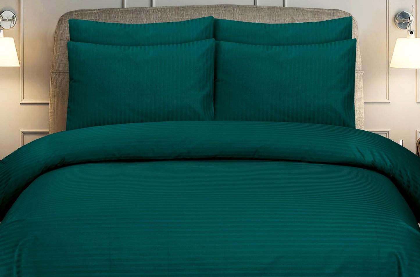 Zinc Stripe - 7pcs Winter Razai/Quilt Set (Luxury)