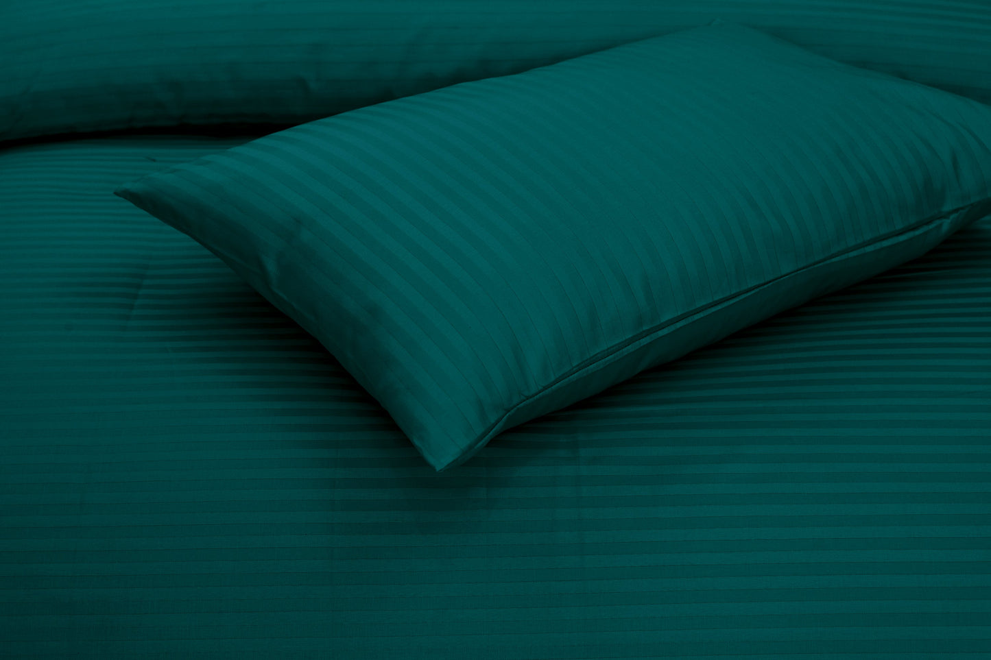 Zinc Stripe-Bed Sheet Set