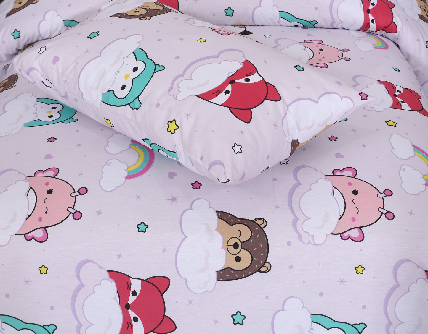 Happy Clouds-Bed Sheet Set