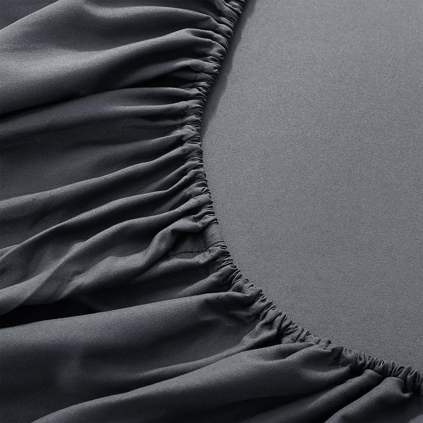 Ferrera Grey-Fitted Sheet Set