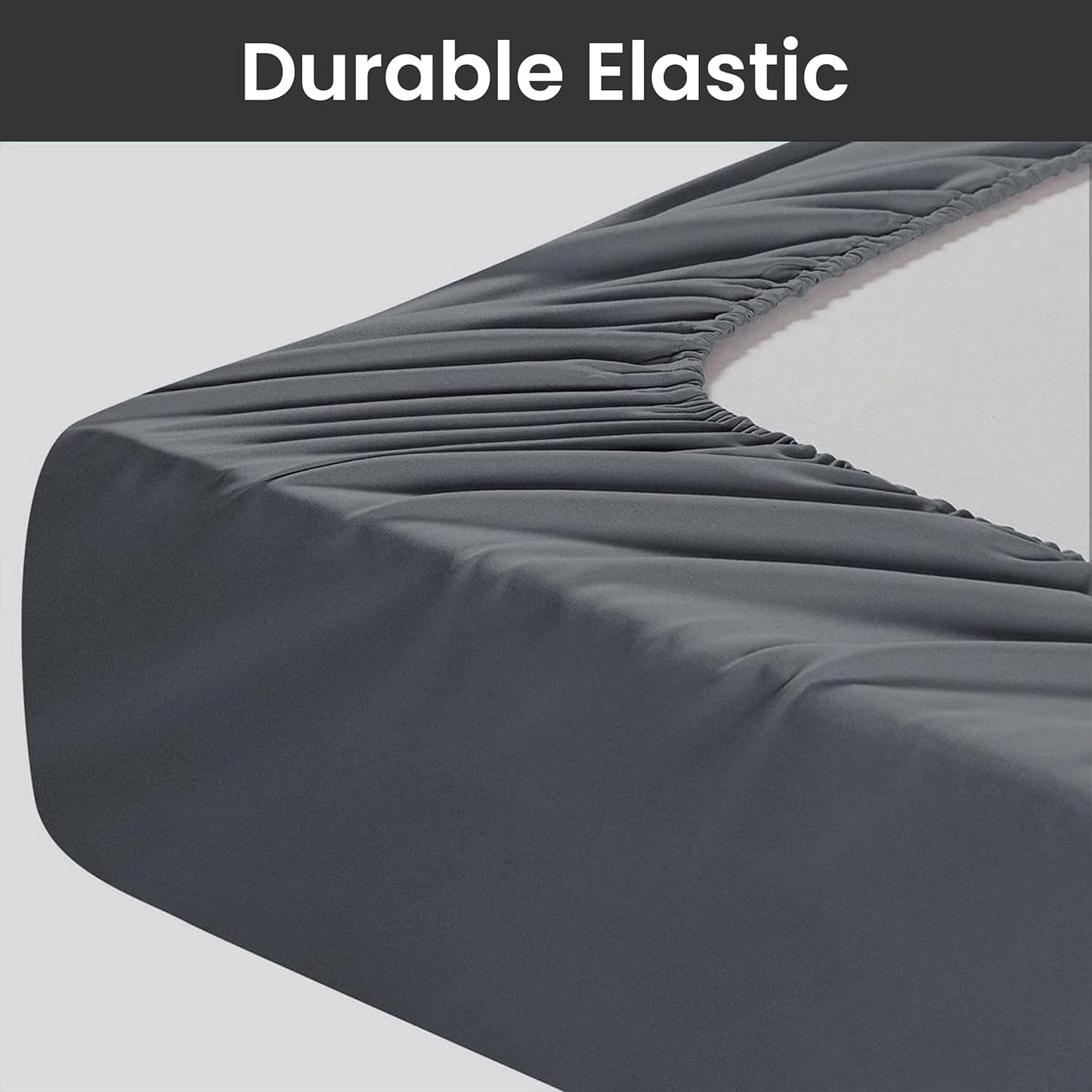 Ferrera Grey-Fitted Sheet Set