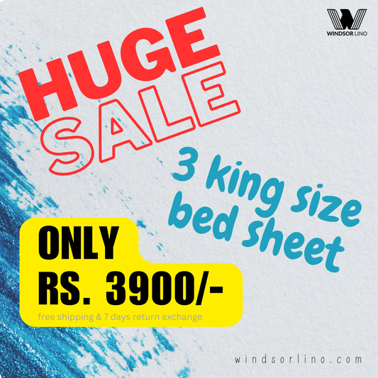 3 King Bedsheet Bundle