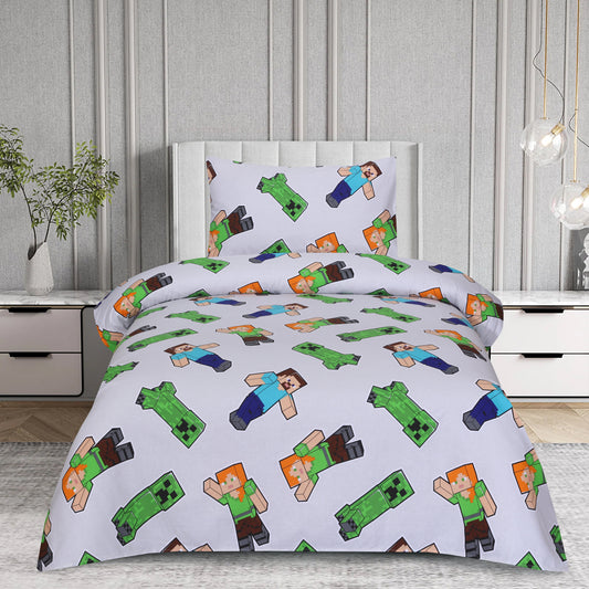 Epic Minecraft-Bed Sheet Set
