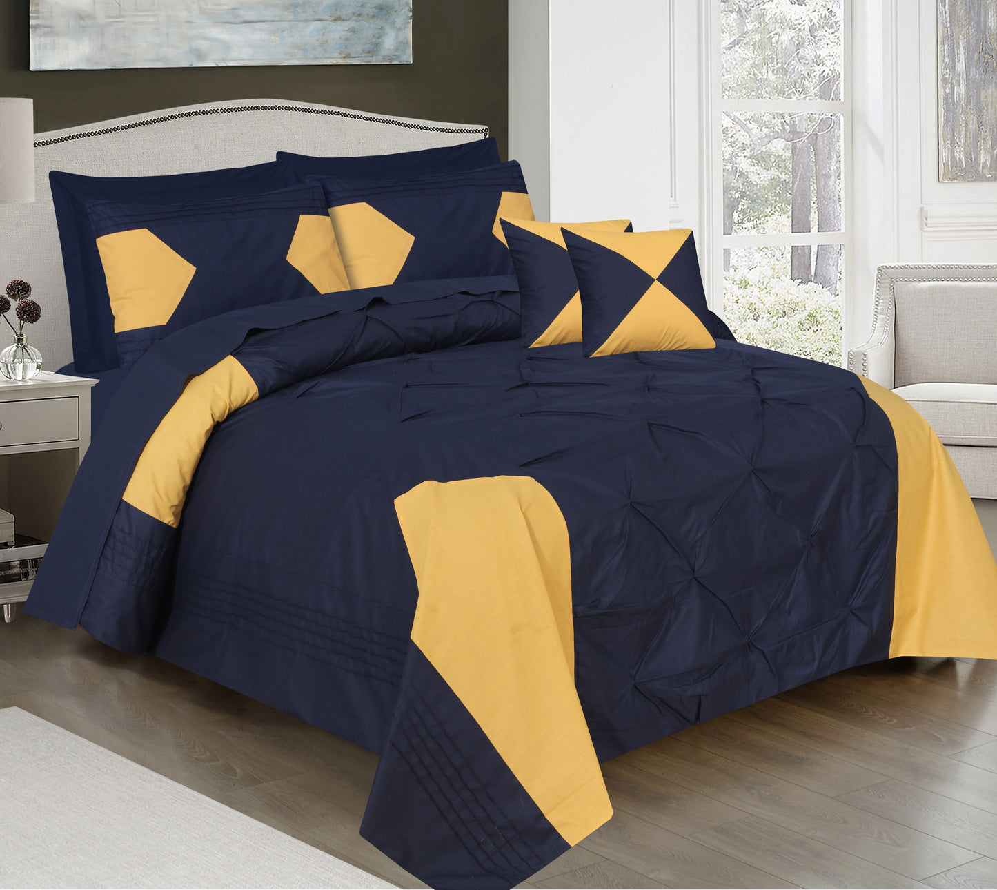 Emmert-Bed Set 8 Pcs (Luxury)