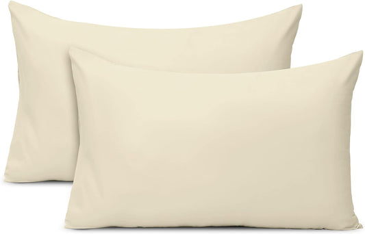 Ferrera Creamy Pillow Case-Pack of 2